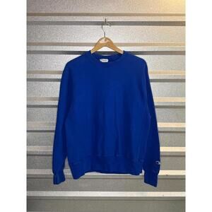 Vintage Champion Reverse Weave Medium Blue Crewneck Sweatshirt